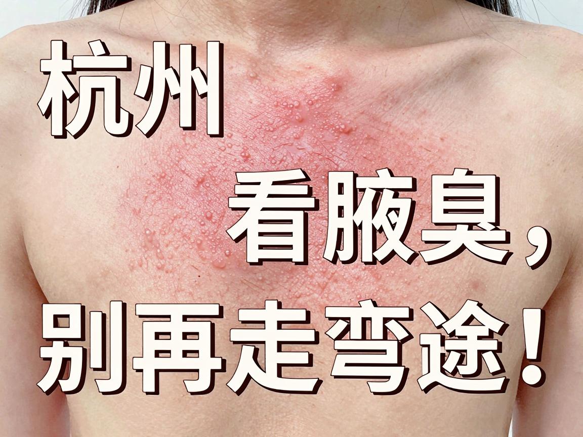 杭州看腋臭，别再走弯路！杭州腋臭治疗，这些方法靠谱