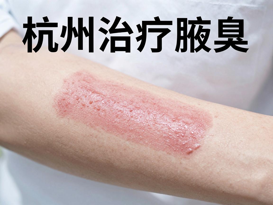 杭州治疗腋臭，专业医院的选择，腋臭治疗的核心方法