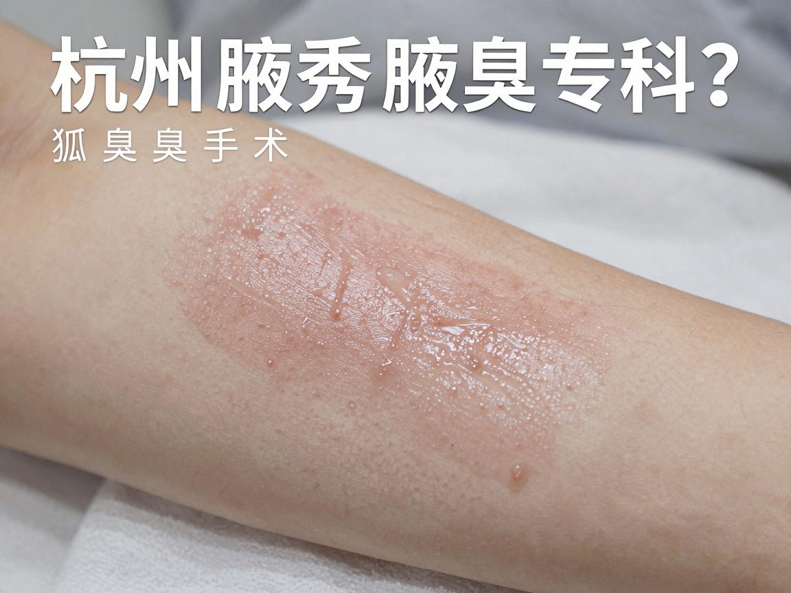 杭州狐臭手术选哪家？杭州腋秀腋臭专科，狐臭手术的专业之选