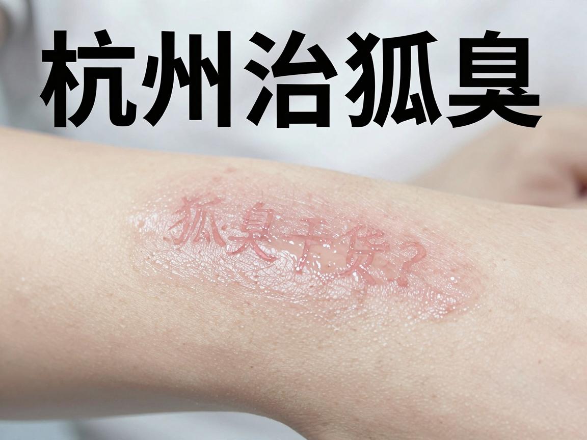 杭州治狐臭，正规医院怎么选？这些治狐臭干货别错过