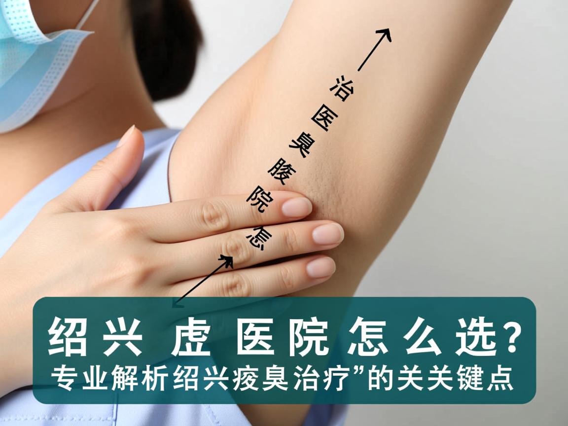 绍兴腋臭治疗医院怎么选？专业解析绍兴腋臭治疗的关键点