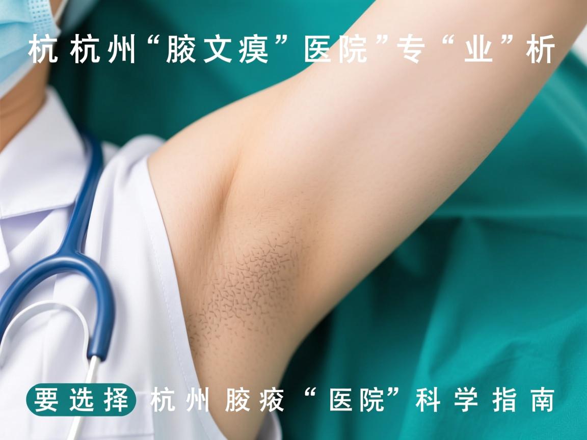 杭州腋臭医院专业解析,选择杭州腋臭医院的科学指南 杭州腋臭医院专业解析,选择杭州腋臭医院的科学指南