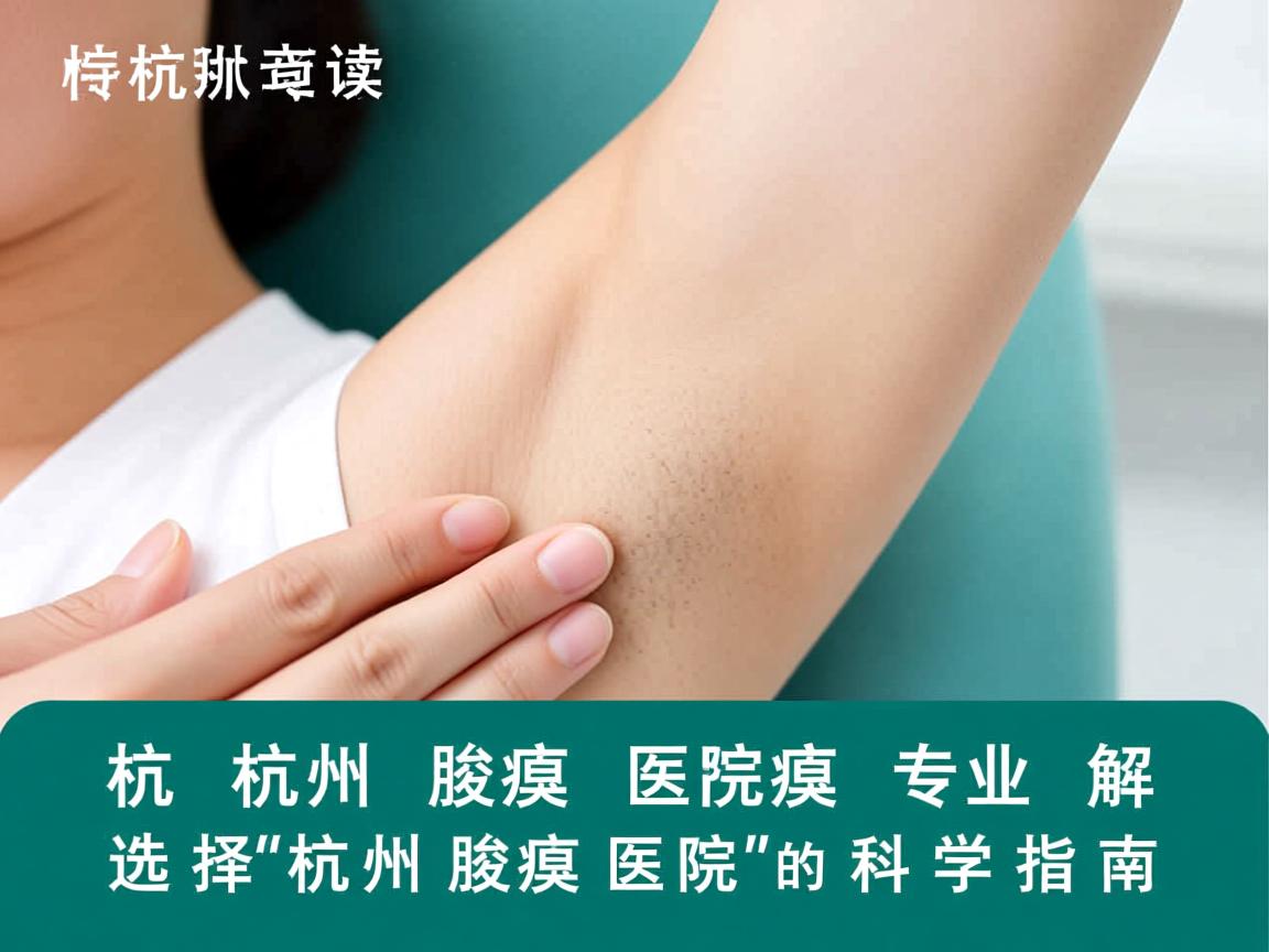杭州腋臭医院专业解读,选择杭州腋臭医院的科学指南 杭州腋臭医院专业解读,选择杭州腋臭医院的科学指南
