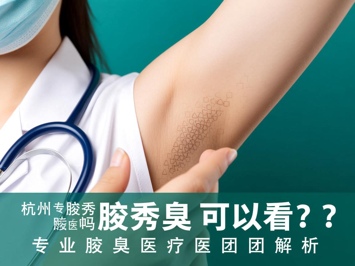 杭州腋秀腋臭专科医生可以看吗?专业腋臭医疗医生团队解析 杭州腋秀腋臭专科医生可以看吗?专业腋臭医疗医生团队解析