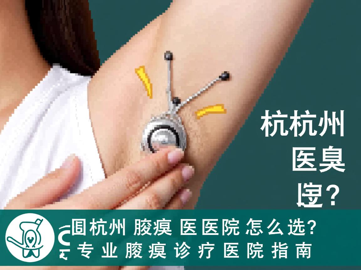 杭州腋臭医院怎么选？专业腋臭诊疗医院指南