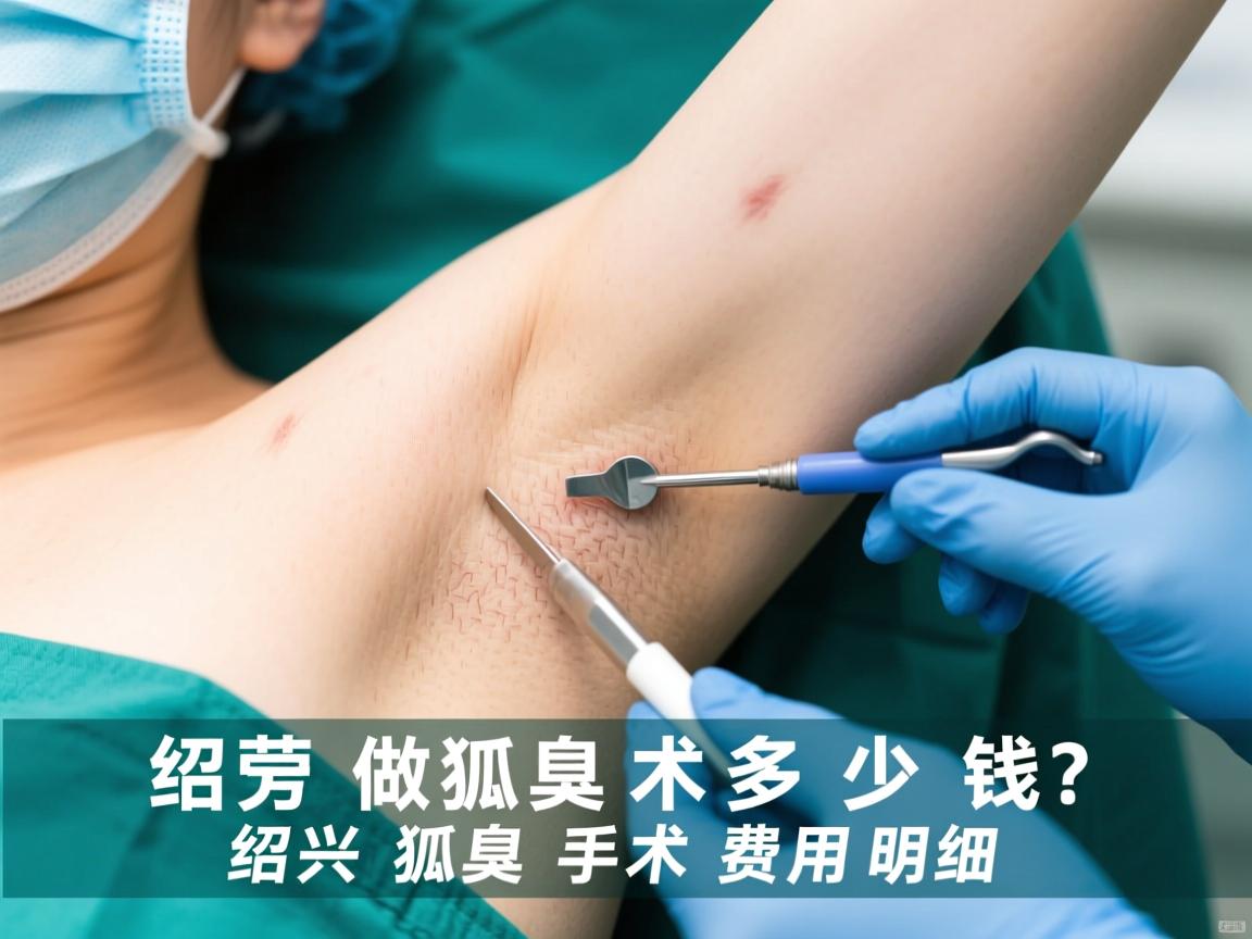 在绍兴做狐臭手术多少钱？绍兴狐臭手术费用明细