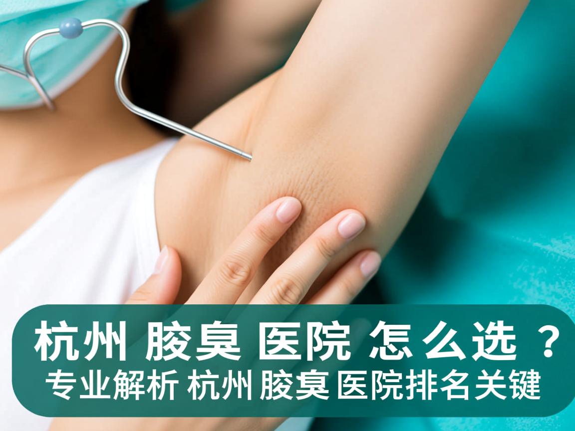 杭州腋臭医院怎么选?专业解析杭州腋臭医院排名关键 杭州腋臭医院怎么选?专业解析杭州腋臭医院排名关键