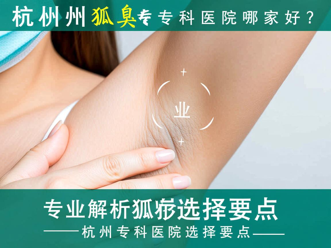杭州狐臭专科医院哪家好?专业解析杭州狐臭专科医院选择要点 杭州狐臭专科医院哪家好?专业解析杭州狐臭专科医院选择要点