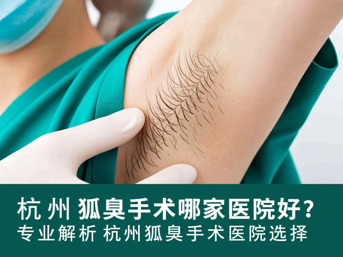 杭州狐臭手术哪家医院好?专业解析杭州狐臭手术医院选择 杭州狐臭手术哪家医院好?专业解析杭州狐臭手术医院选择