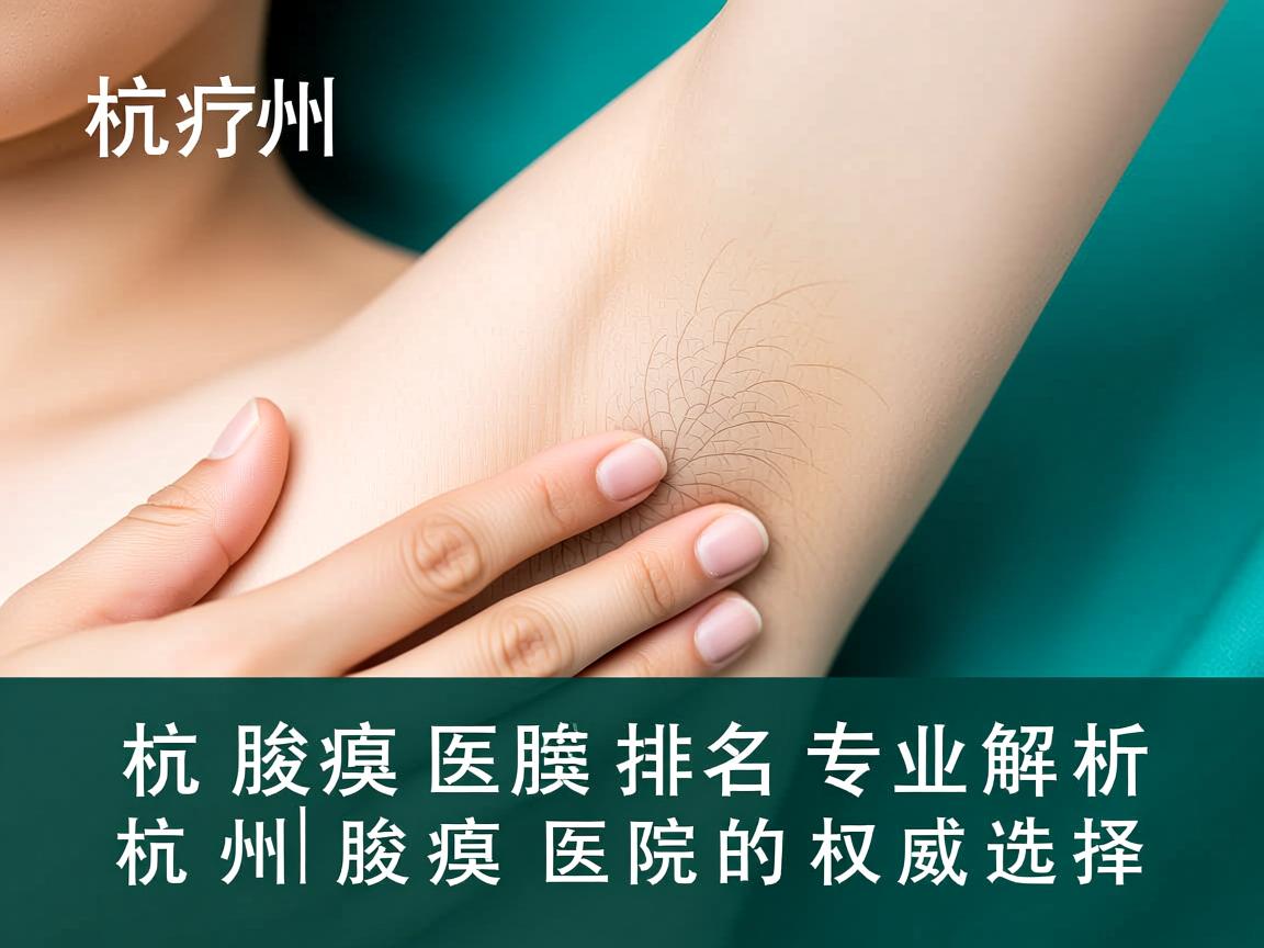 杭州腋臭医院排名，专业解析杭州腋臭医院的权威选择