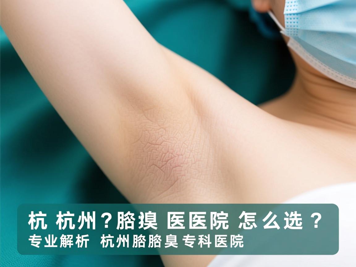 杭州腋臭医院怎么选?专业解析杭州腋臭专科医院 杭州腋臭医院怎么选?专业解析杭州腋臭专科医院