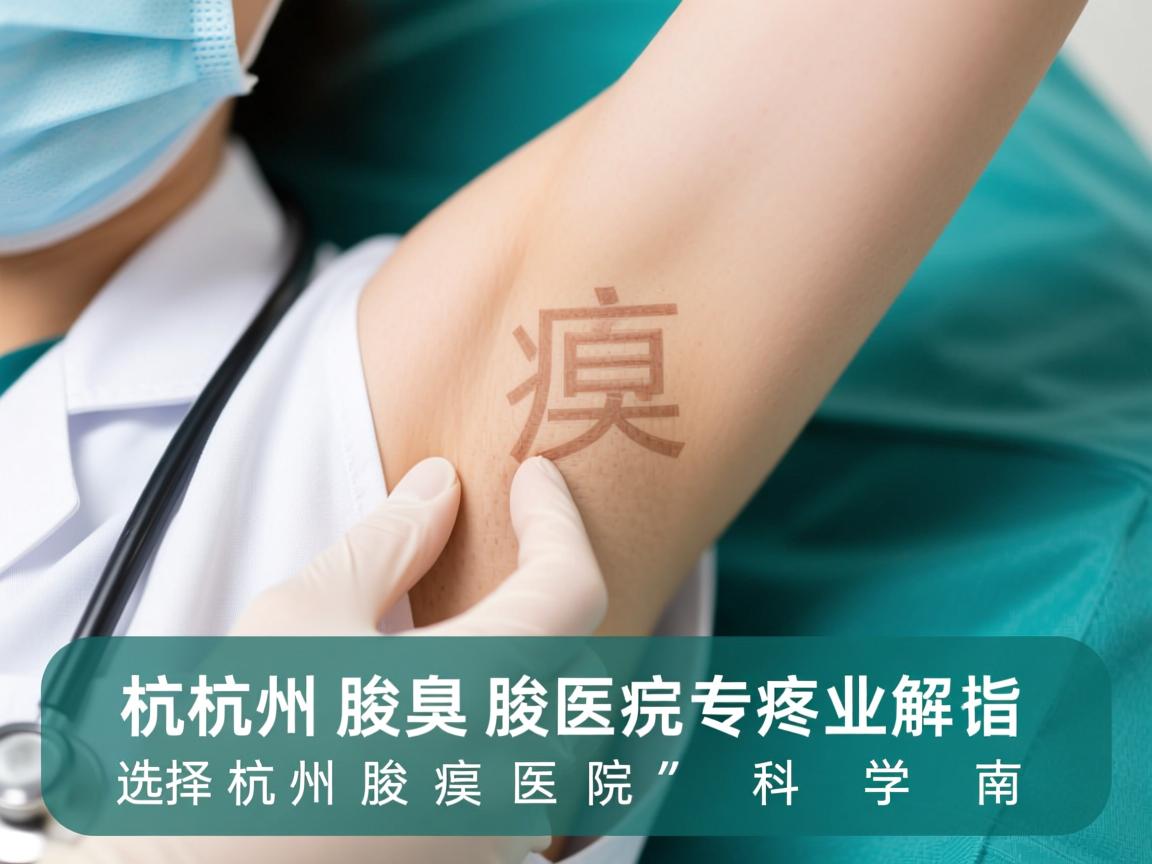 杭州腋臭医院专业解读,选择杭州腋臭医院的科学指南 杭州腋臭医院专业解读,选择杭州腋臭医院的科学指南