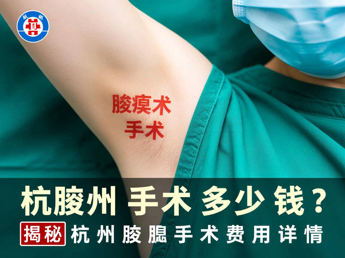 杭州腋臭手术多少钱?揭秘杭州腋臭手术费用详情 杭州腋臭手术多少钱?揭秘杭州腋臭手术费用详情