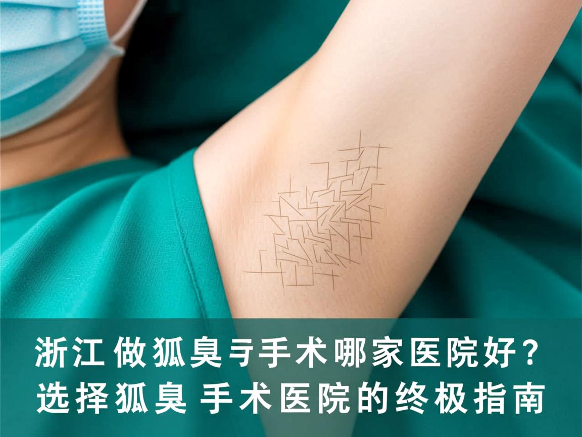 浙江做狐臭手术哪家医院好?选择狐臭手术医院的终极指南 浙江做狐臭手术哪家医院好?选择狐臭手术医院的终极指南