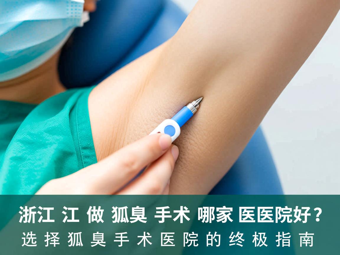 浙江做狐臭手术哪家医院好?选择狐臭手术医院的终极指南 浙江做狐臭手术哪家医院好?选择狐臭手术医院的终极指南