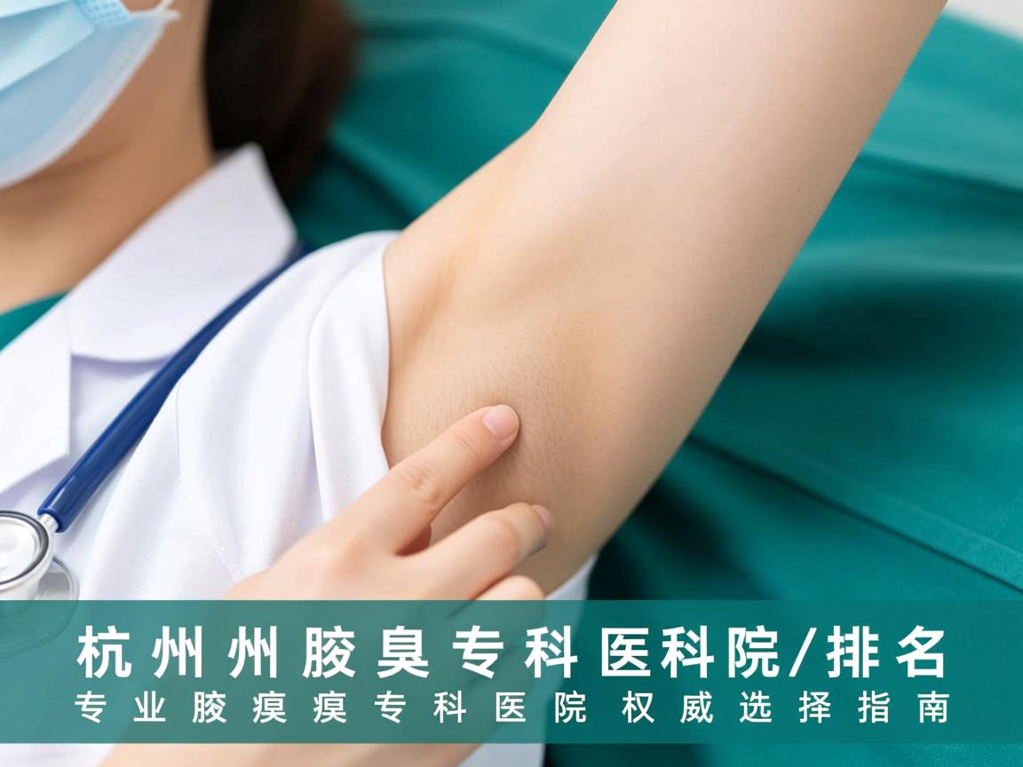 杭州腋臭专科医院排名,专业腋臭专科医院的权威选择指南 杭州腋臭专科医院排名,专业腋臭专科医院的权威选择指南