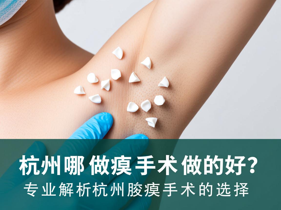 杭州哪里做腋臭手术做的好?专业解析杭州腋臭手术的选择 杭州哪里做腋臭手术做的好?专业解析杭州腋臭手术的选择