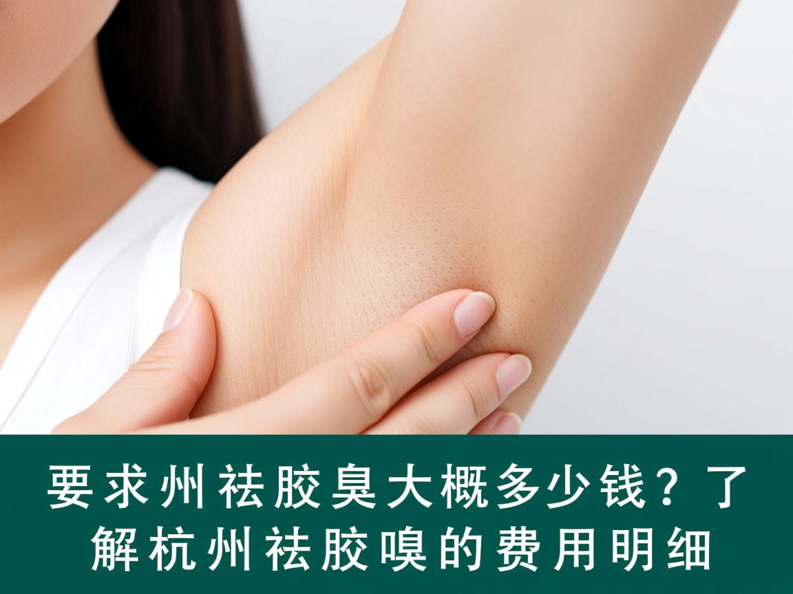 杭州祛腋臭大概多少钱?了解杭州祛腋臭的费用明细 杭州祛腋臭大概多少钱?了解杭州祛腋臭的费用明细
