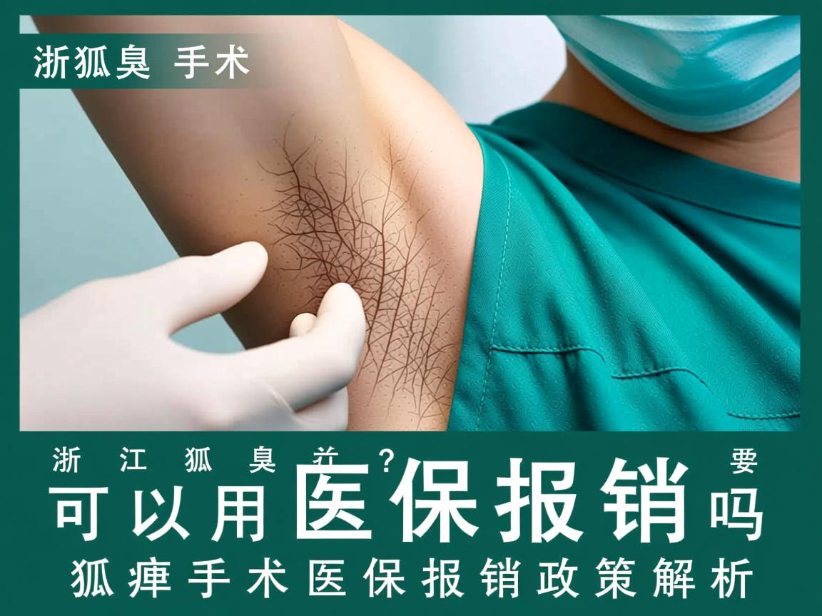 浙江狐臭手术可以用医保报销吗?狐臭手术医保报销政策解析 浙江狐臭手术可以用医保报销吗?狐臭手术医保报销政策解析