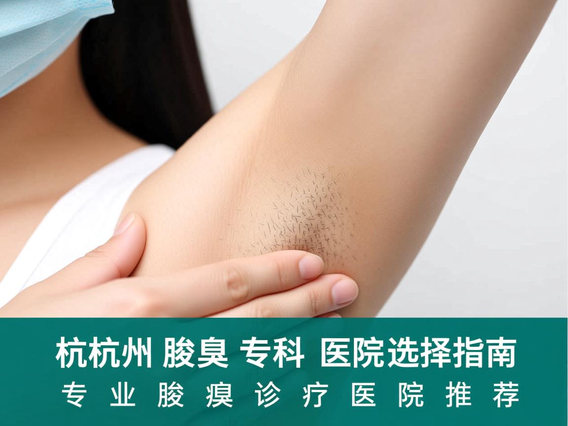 杭州腋臭专科医院选择指南,专业腋臭诊疗医院推荐 杭州腋臭专科医院选择指南,专业腋臭诊疗医院推荐