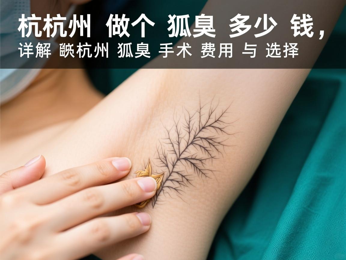 杭州做个狐臭多少钱,详解杭州狐臭手术费用与选择 杭州做个狐臭多少钱,详解杭州狐臭手术费用与选择