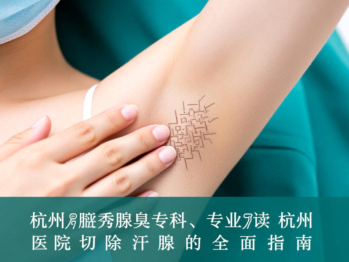 杭州腋秀腋臭专科,专业解读杭州医院切除汗腺的全面指南 杭州腋秀腋臭专科,专业解读杭州医院切除汗腺的全面指南