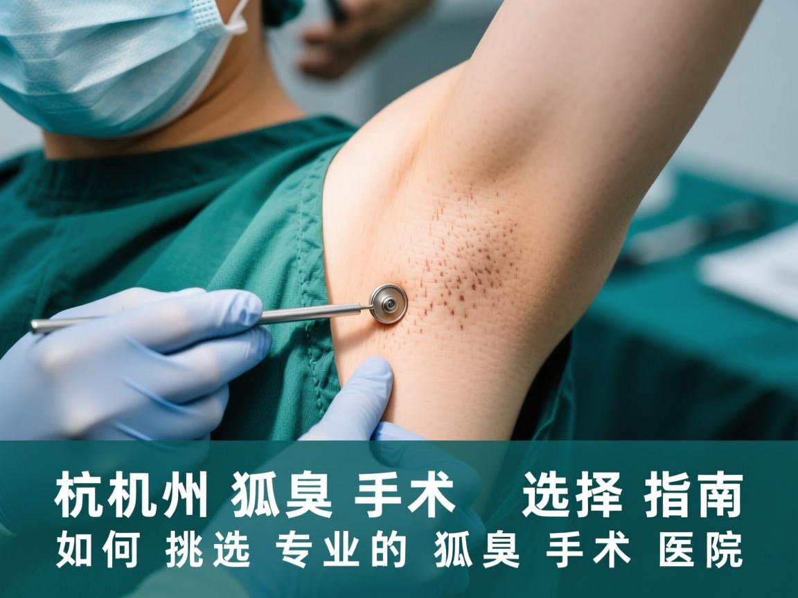 杭州狐臭手术选择指南,如何挑选专业的狐臭手术医院 杭州狐臭手术选择指南,如何挑选专业的狐臭手术医院