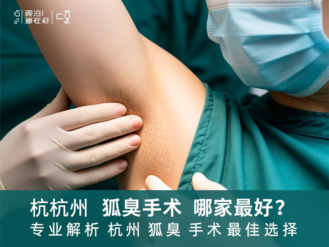 杭州狐臭手术哪家最好？专业解析杭州狐臭手术最佳选择