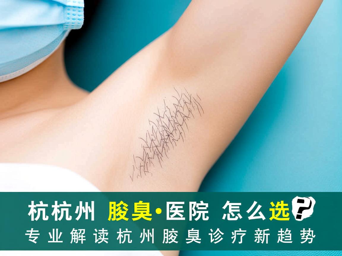杭州腋臭医院怎么选?专业解读杭州腋臭诊疗新趋势 杭州腋臭医院怎么选?专业解读杭州腋臭诊疗新趋势