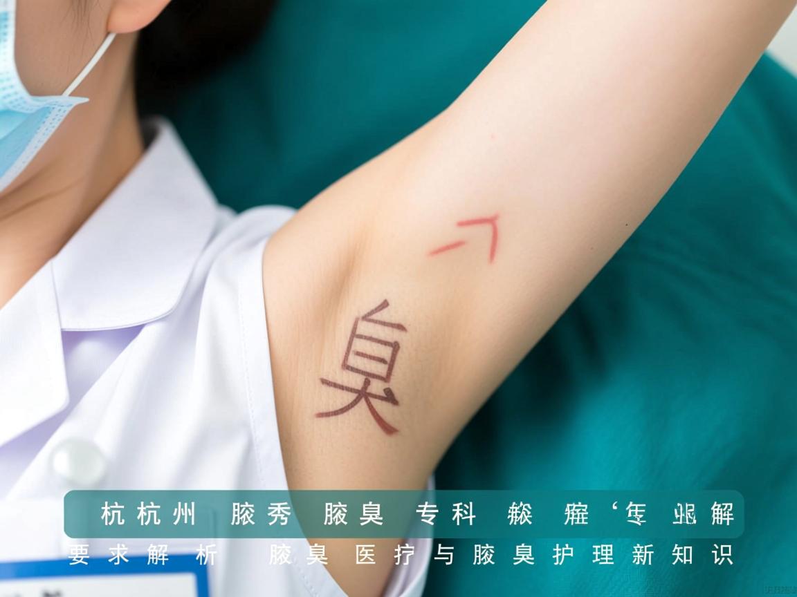 杭州腋秀腋臭专科,专业解析腋臭医疗与腋臭护理新知识 杭州腋秀腋臭专科,专业解析腋臭医疗与腋臭护理新知识