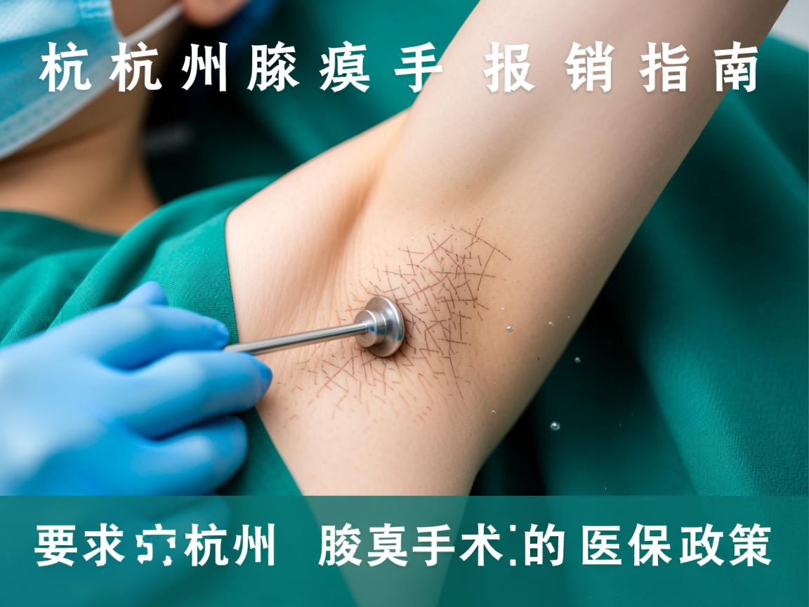 杭州腋臭手术报销指南,解析杭州腋臭手术的医保政策 杭州腋臭手术报销指南,解析杭州腋臭手术的医保政策
