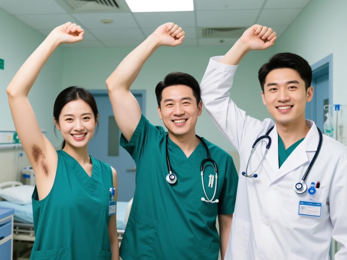 腋秀医院医生团队解析，三位顶尖腋臭医生，专解腋臭难题