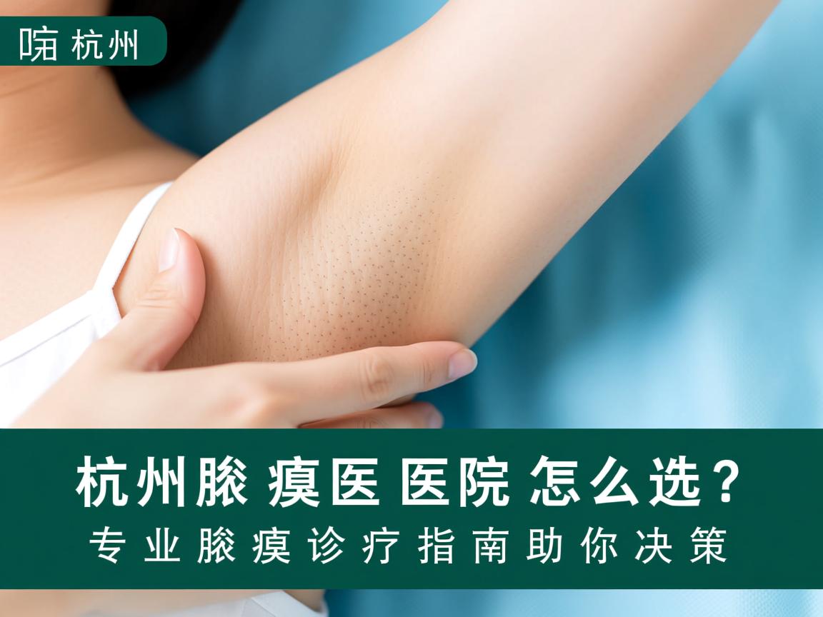 杭州腋臭医院怎么选?专业腋臭诊疗指南助你决策 杭州腋臭医院怎么选?专业腋臭诊疗指南助你决策