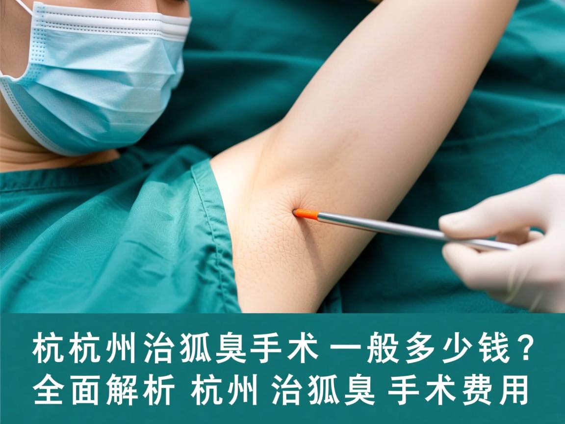 杭州治狐臭手术一般多少钱?全面解析杭州治狐臭手术费用 杭州治狐臭手术一般多少钱?全面解析杭州治狐臭手术费用