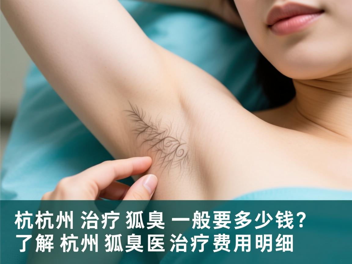 杭州治疗狐臭一般要多少钱？了解杭州狐臭治疗费用明细