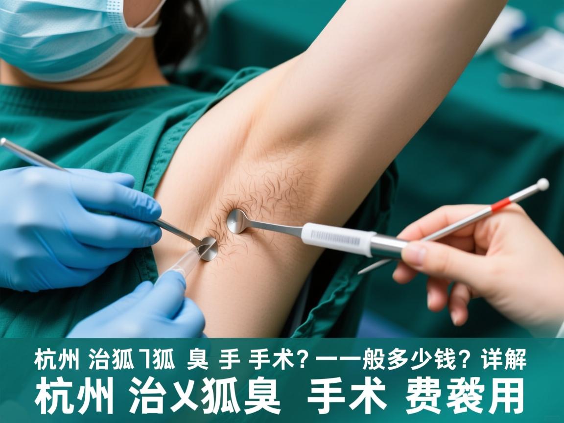杭州治狐臭手术一般多少钱?详解杭州治狐臭手术费用 杭州治狐臭手术一般多少钱?详解杭州治狐臭手术费用