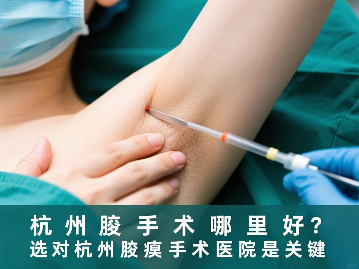 杭州腋臭手术哪里好？选对杭州腋臭手术医院是关键