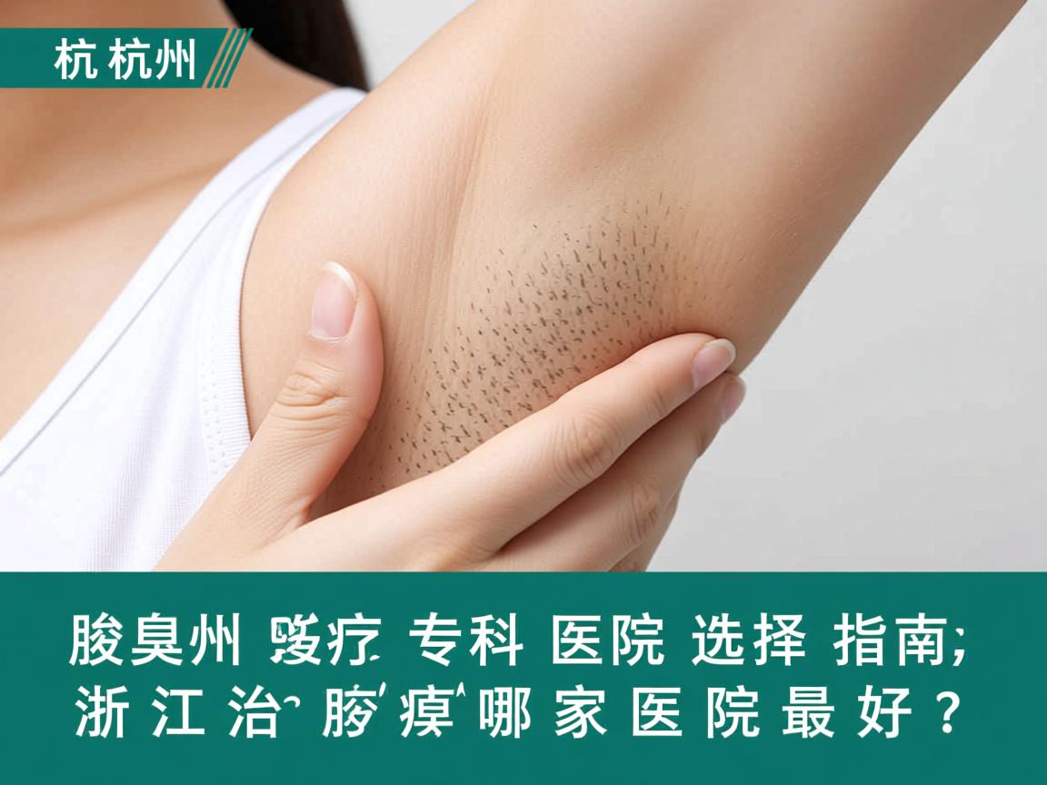 杭州腋臭专科医院选择指南,浙江治疗腋臭哪家医院最好? 杭州腋臭专科医院选择指南,浙江治疗腋臭哪家医院最好?