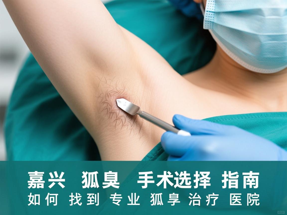 嘉兴狐臭手术选择指南，如何找到专业的狐臭治疗医院