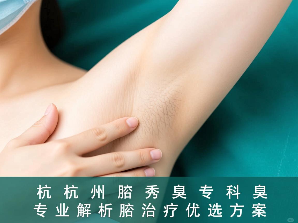 杭州腋秀腋臭专科，专业解析腋臭治疗的优选方案