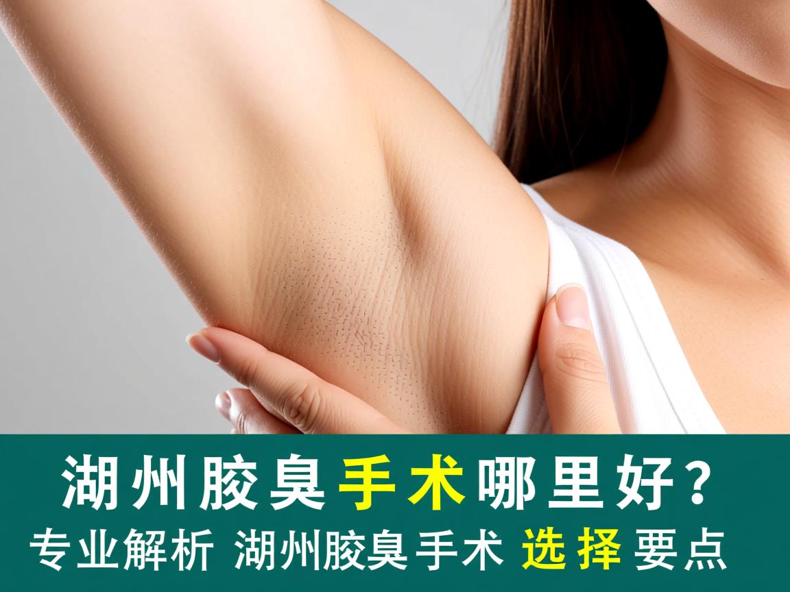 湖州腋臭手术哪里好？专业解析湖州腋臭手术选择要点