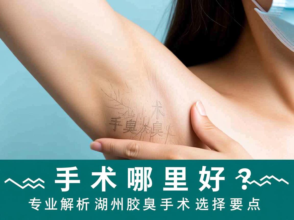 湖州腋臭手术哪里好？专业解析湖州腋臭手术选择要点