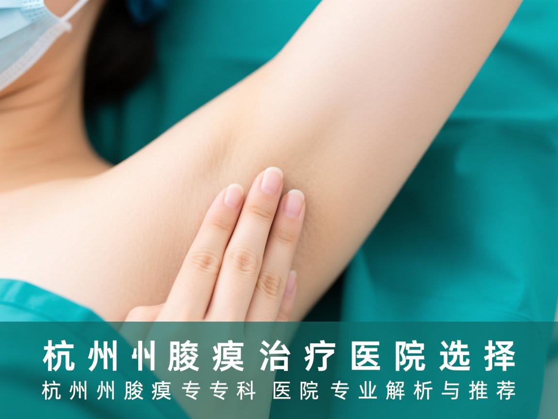 杭州腋臭治疗医院选择，杭州腋臭专科医院专业解析与推荐