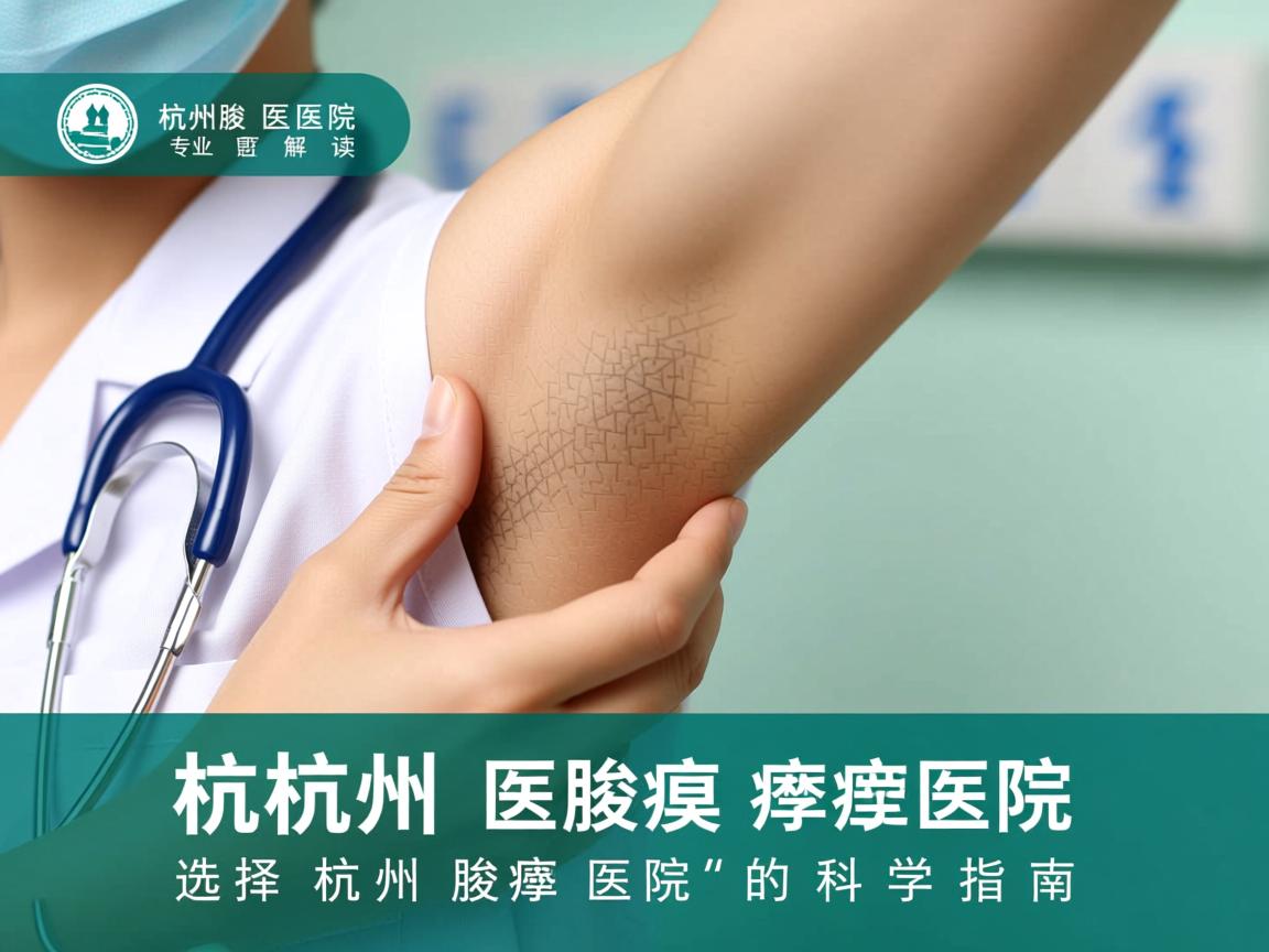 杭州腋臭医院专业解读，选择杭州腋臭医院的科学指南