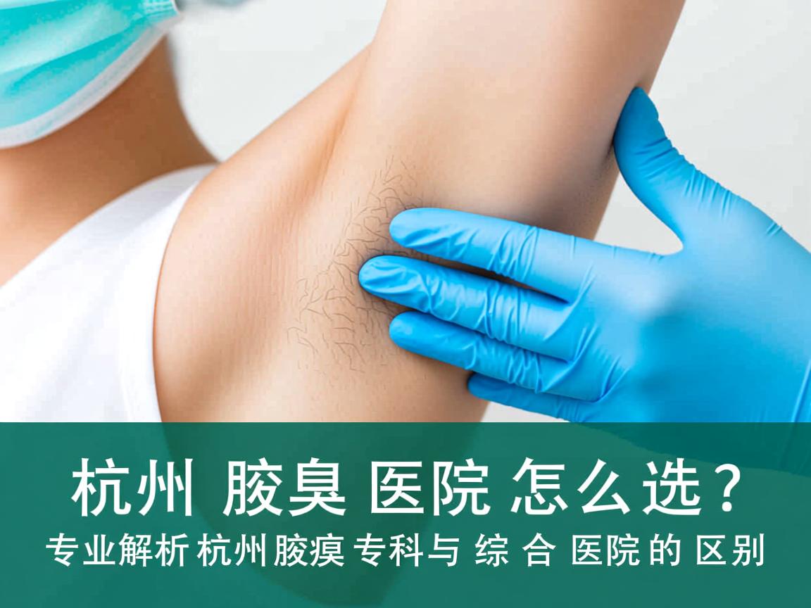 杭州腋臭医院怎么选?专业解析杭州腋臭专科与综合医院的区别 杭州腋臭医院怎么选?专业解析杭州腋臭专科与综合医院的区别