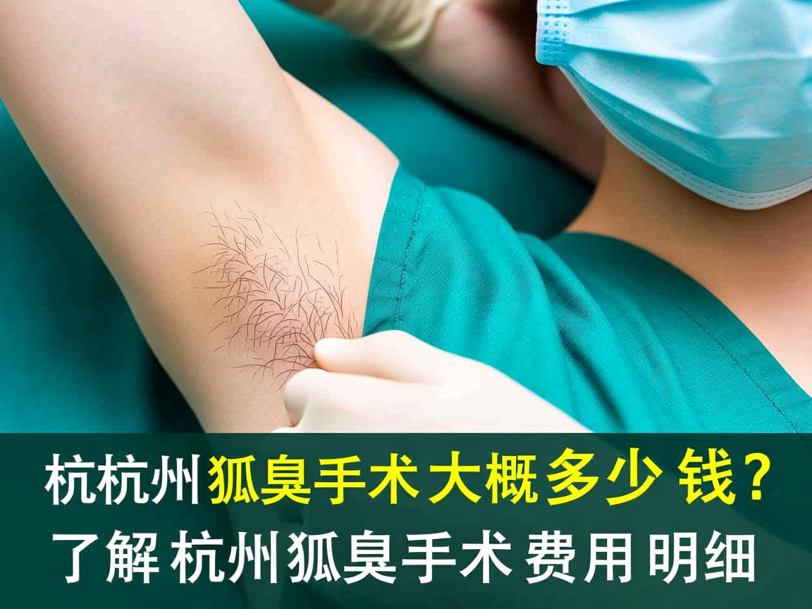 杭州狐臭手术大概多少钱?了解杭州狐臭手术费用明细 杭州狐臭手术大概多少钱?了解杭州狐臭手术费用明细