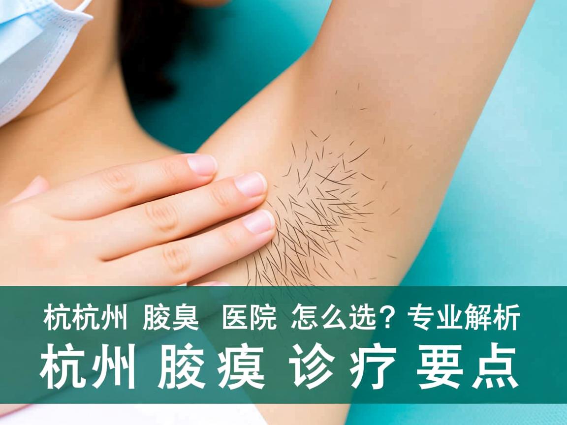 杭州腋臭医院怎么选?专业解析杭州腋臭诊疗要点 杭州腋臭医院怎么选?专业解析杭州腋臭诊疗要点