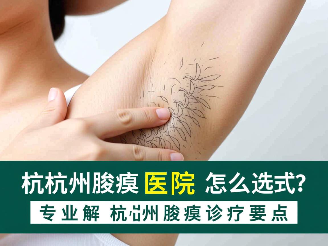 杭州腋臭医院怎么选?专业解析杭州腋臭诊疗要点 杭州腋臭医院怎么选?专业解析杭州腋臭诊疗要点
