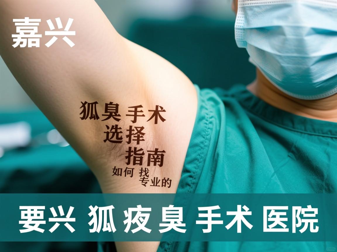 嘉兴狐臭手术选择指南,如何找到专业的狐臭手术医院 嘉兴狐臭手术选择指南,如何找到专业的狐臭手术医院