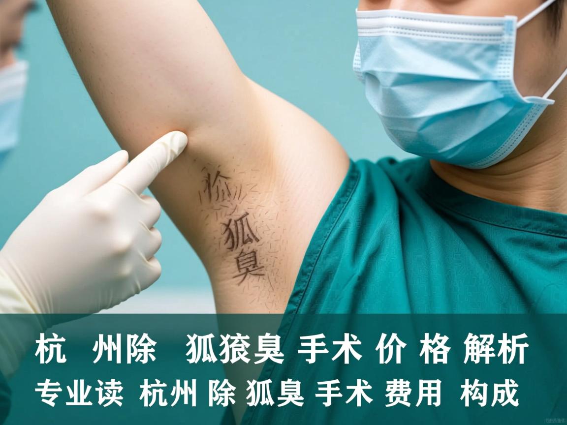 杭州除狐臭手术价格解析,专业解读杭州除狐臭手术费用构成 杭州除狐臭手术价格解析,专业解读杭州除狐臭手术费用构成